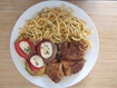 pollo fino mit speckzucchini